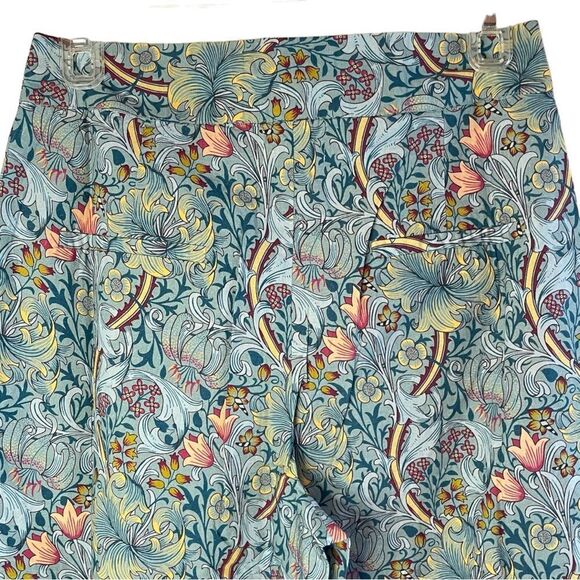 NWT SONMER Olivia Floral Print High‎ Rise 100% Viscose Wide-Leg Pant, Small - Picture 5 of 11